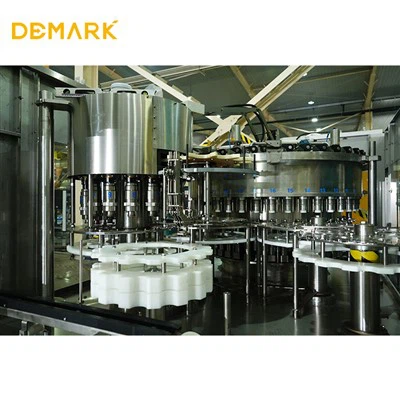 Demark Tea 550ml Tvätt Påfyllning Kapsling Etikett förpackningsmaskin